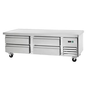 Arctic Air ARCB72 74" Stainless Steel Refrigerated Chef Base