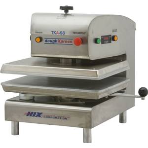 DoughXpress TXA-SS Automatic S/S Tortilla Dough Press (2) 16"x20" Alum. Platen