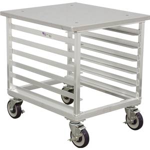 DoughXpress TXC-3 Stainless Steel Machine Cart w/ Storage Racks