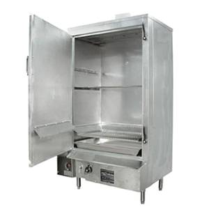 Town Equipment SM-24-L-SS-N 24" S/s MasterRange Smokehouse Natural Gas Left Hinged Door