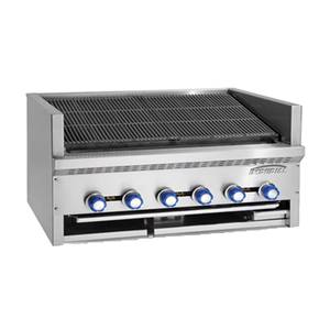 Imperial IABR-30 30" Countertop Gas Steakhouse Charbroiler - 100,000 btu