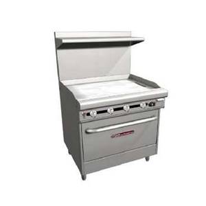 Southbend H436A-3G 36" Ultimate Gas/Electric Range with Griddle, 3 Racks
