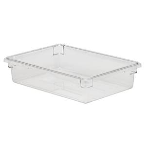 Cambro 18266CW135 Camwear 18x26x6 Clear 8.75 Gallon Food Storage Container