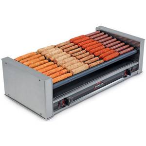 Nemco 8033SX-SLT Hot Dog Grill Roller Fits 33 Hot Dogs with 7° Slant