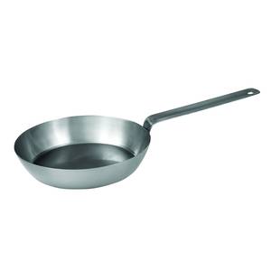 Winco CSFP-8 8.75in French Style Carbon Steel Pan