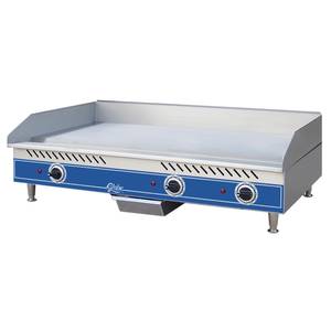 Globe GEG36 36" Countertop Electric Thermostatic Griddle w/ 1/2" Plate