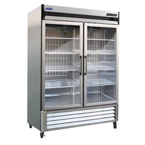 Nor-Lake NLR49-G 49 cu ft Electronic Control Reach-In Refrigerator 2-Section