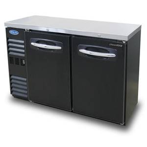 Nor-Lake NLBB48N 11.6 cu ft Refrigerated Back Bar Cabinet with 2 Solid Doors
