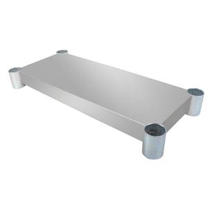 BK Resources SVTS-2424 Additional Stainless Steel Undershelf for 24 x 24 Work Table