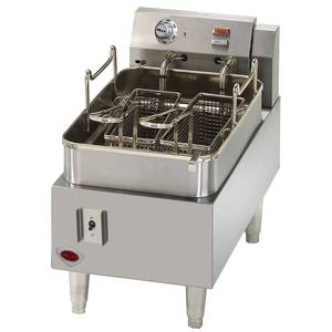 Wells F-15 15 lb Countertop Electric Fryer with Thermostatic Controls