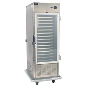 Carter-Hoffmann PHB495HE Air-Screen Trayline Mobile Refrigerated Cabinet 