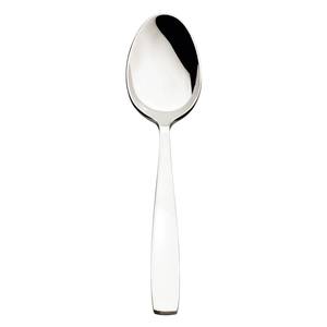 Browne Foodservice 503002 7.25" Stainless Steel Modena Dessert Spoon - 1 dz