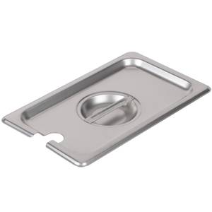 Winco SPCN 1/9 Size Stainless Steel Slotted Steam Table Pan Cover