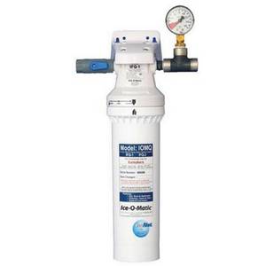 Ice-O-Matic IFQ1-XL 6"x4" Water Filtration Manifold System Single Filter - 21 "H