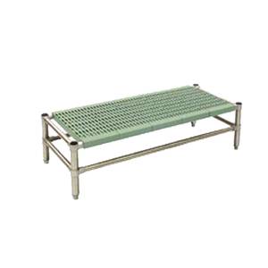 Eagle Group DR-L1832PSM LIFESTOR 32" Wide x 18" Deep Dunnage Rack with Polymer Shelf