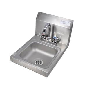 BK Resources BKHS-D-SS-P-G Wall Mount Space Saver Hand Sink