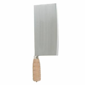 Thunder Group SLKF016 8.5" Cast Iron Bone Knife w/ Wooden Handle