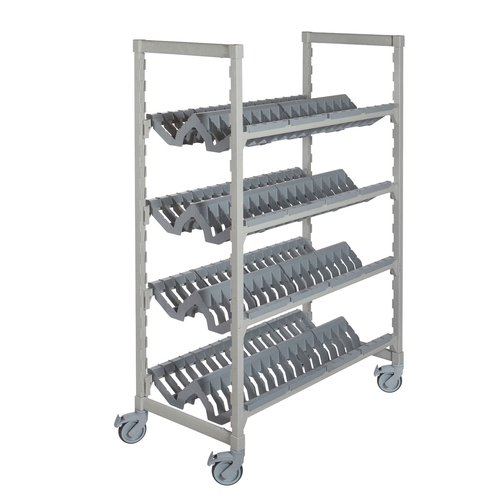 Cambro CPMU244875PDPKG Camshelving 24"W x 48"L x 75"H Premium Mobile Drying Rack