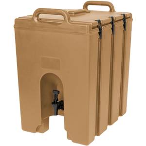 Cambro 1000LCD157 Camtainer 11-3/4 gallon Beverage Carrier - Beige