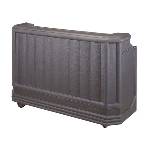 Cambro BAR730CP191 Cambar 72-3/4" Polyethylene Portable Bar - Gray