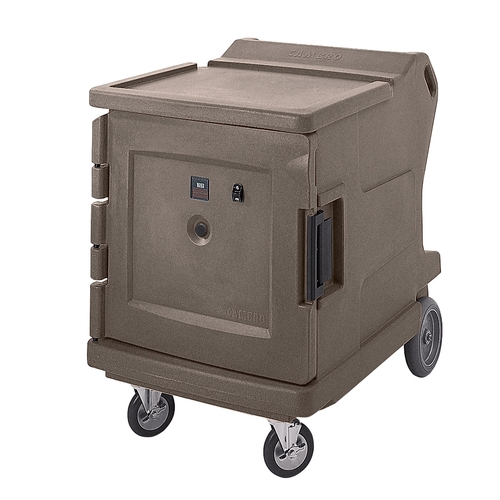 Cambro CMBH1826LC194 Camtherm Low Profile Electric Hot Cart - Sand