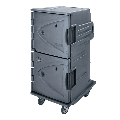 Cambro CMBH1826TSC191 Camtherm Tall Profile Electric Hot Cart - Gray