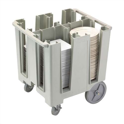 Cambro DCS1125480 Versa (4) 11-1/4" Column Polyethylene Dish Caddy - Gray