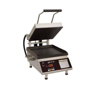 Star PST7IEA-120 Pro-Max 2.0 Sandwich Grill with 7.5" Smooth Cast Iron Plates