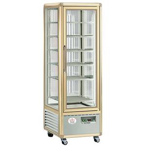 Lowe Refrigeration Inc K1T 23.5" 4-Sided Fixed Shelf Refrigerated Freezer Display Case