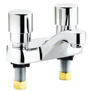Krowne Metal 16-480L Royal Series Fixed Spout Metering Lavatory Faucet