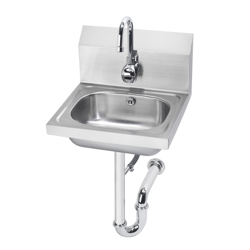 Krowne HS-12 16"W Wall Mounted Hand Sink w/ Electronic Faucet