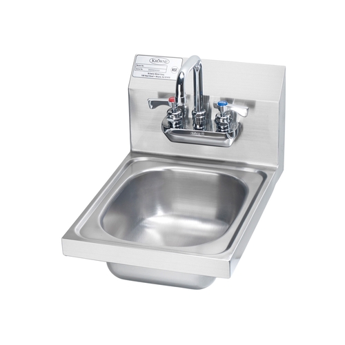 Krowne HS-21 12"W Wall Mount Space Saver Hand Sink