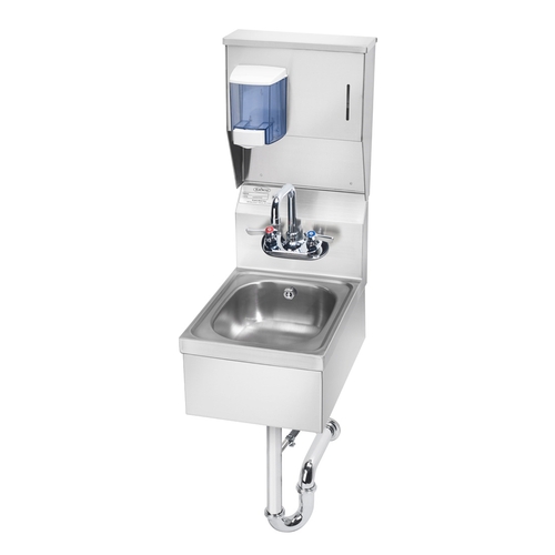 Krowne HS-37 12"W Wall Mount Space Saver Hand Sink