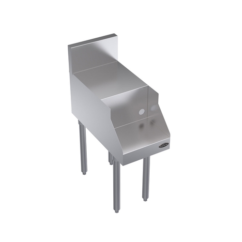 Krowne KR24-12BF 12" Wide Underbar Blender Station With Flat Top