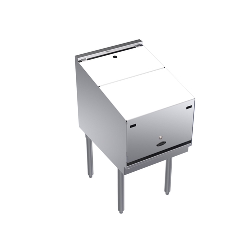 Krowne KR24-18RD-LC Royal 1800 Series 18"W Underbar Liquor Bottle Display