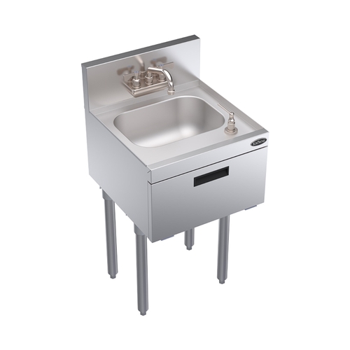 Krowne KR19-18ST Royal Series 18"W Underbar Freestanding Hand Sink