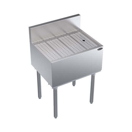 Krowne Metal KR19-GS24 Royal 1800 Series 24"W Freestanding Underbar Drainboard