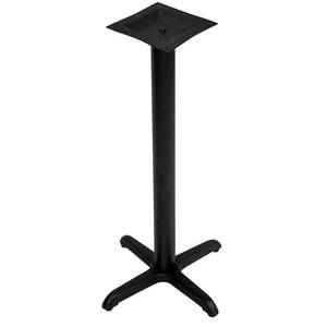 BK Resources BK-DXTB2-2222 22" x 22" Dining Height 2 Piece Cast Iron Table Base