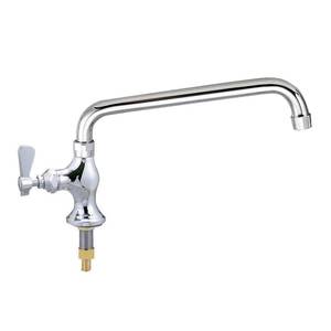 BK Resources BKF-SPF-18-G OptiFlow Heavy Duty Pantry Faucet w/ 18"Jointed Swing Spout