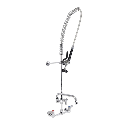 BK Resources BKF-VSMPR-WB-AF10-G WorkForce Pre-Rinse Assembly w/ 10" Add-on Faucet