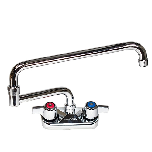 BK Resources BKF-W-18-G WorkForce Standard Duty Faucet w/ 18" Jointed Swing Spout