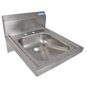 BK Resources BKHS-ADA-D 14"W ADA Compliant Hand Sink without Faucet