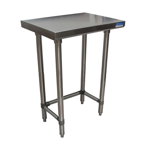 BK Resources SVTOB-1830 30"Wx18"D All Stainless Steel Open Base Work Table