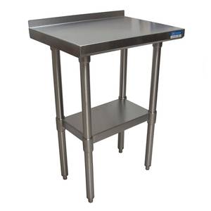 BK Resources SVTR-1824 24"Wx18"D All Stainless Steel Work Table