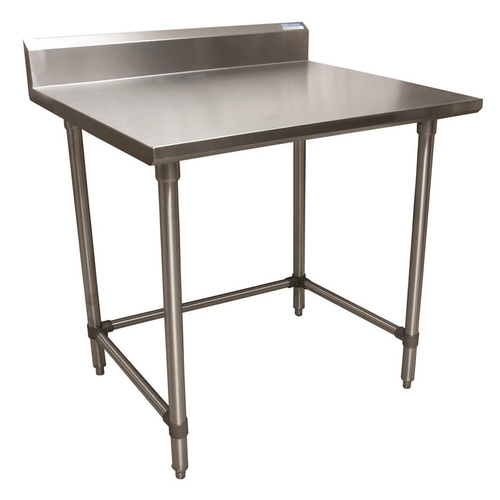 BK Resources SVTR5OB-3024 30"Wx24"D All Stainless Steel Work Open Base Table