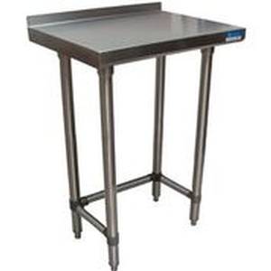 BK Resources SVTROB-1824 24"Wx18"D All Stainless Steel Work Open Base Table