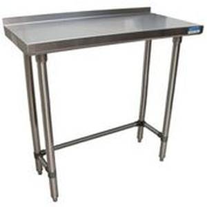 BK Resources SVTROB-1836 36"Wx18"D All Stainless Steel Work Open Base Table