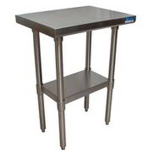 BK Resources VTT-1824 24"Wx18"D Stainless Steel Work Table
