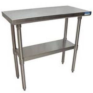 BK Resources VTT-1848 48"Wx18"D Stainless Steel Work Table