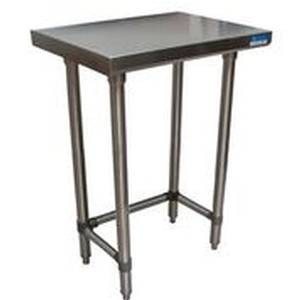 BK Resources VTTOB-1824 24"Wx18"D Stainless Steel Open Base Work Table